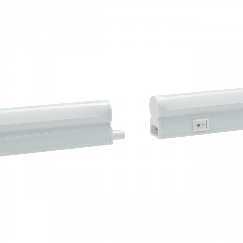 Spectrum cabinet lighting T5 300mm 4W 3000K, IP20 white, 120° angle, 480 lumens, internal mounting