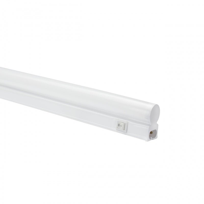 Spectrum T5 LED cabinet switch 600mm 7W 4000K NW IP20 white, 120° beam angle, 840 lumens, on/off switch