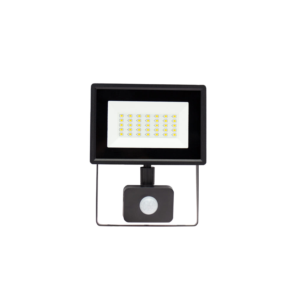 Proiettore LED Spectrum NOCTIS LUX 3 20W 6000K 2050 lumen 230V IP44 IK07 Nero con sensore PIR