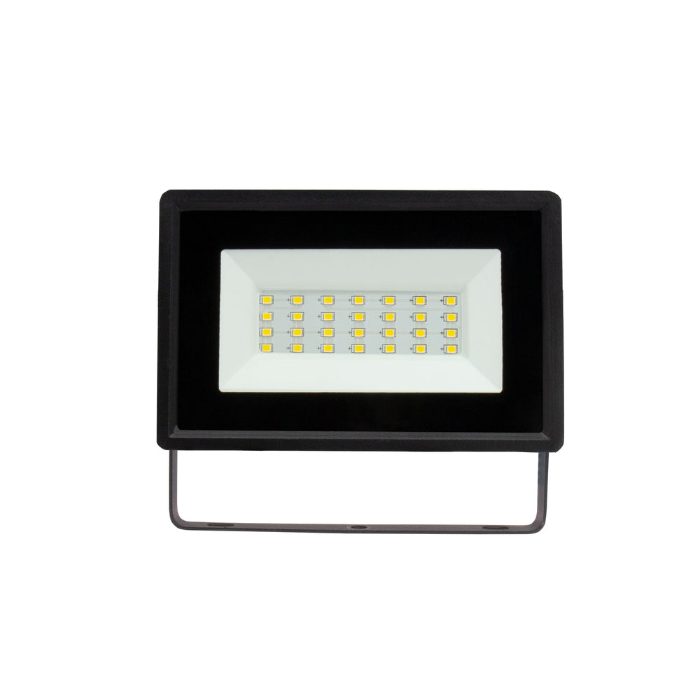 Spectrum NOCTIS LUX 3 LED Floodlight 20W 6000K 230V 2050 lumens IP65 IK07 Black Outdoor Lighting