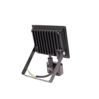 Faretto LED Spectrum NOCTIS LUX 3 30W 6000K 230V IP44 Nero con sensore PIR per illuminazione esterna