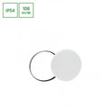 Plafoniera LED Spectrum con sensore 18W 3000K 1950 lumen 230V IP54 IK04 Bianco Nero rotonda