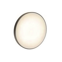 Plafoniera LED Spectrum con sensore 18W 3000K 1950 lumen 230V IP54 IK04 Bianco Nero rotonda