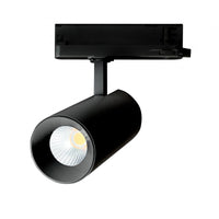 Faretto LED incasso Andromeda Spectrum nero, 3000 lumen, 3000K, IP20, CRI >90, angolo di radiazione 36°/60°, 15-27W regolabile