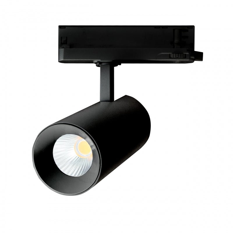 Faretto LED incasso Andromeda Spectrum nero, 3000 lumen, 3000K, IP20, CRI &gt;90, angolo di radiazione 36°/60°, 15-27W regolabile