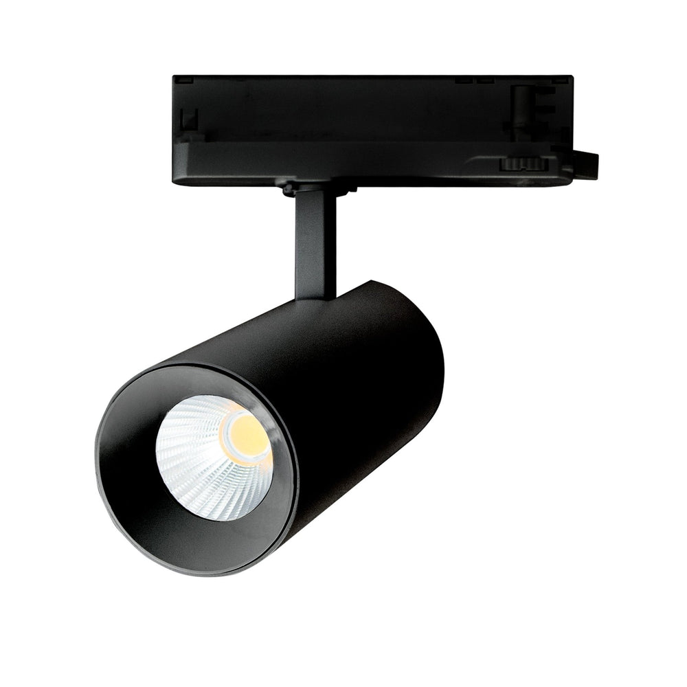 Faretto LED incasso Andromeda Spectrum nero, 3000 lumen, 3000K, IP20, CRI &gt;90, angolo di radiazione 36°/60°, 15-27W regolabile