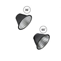 Faretto LED incasso Andromeda Spectrum nero, 3000 lumen, 3000K, IP20, CRI >90, angolo di radiazione 36°/60°, 15-27W regolabile
