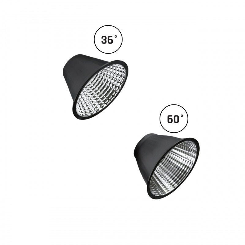 Faretto LED incasso Andromeda Spectrum nero, 3000 lumen, 3000K, IP20, CRI &gt;90, angolo di radiazione 36°/60°, 15-27W regolabile