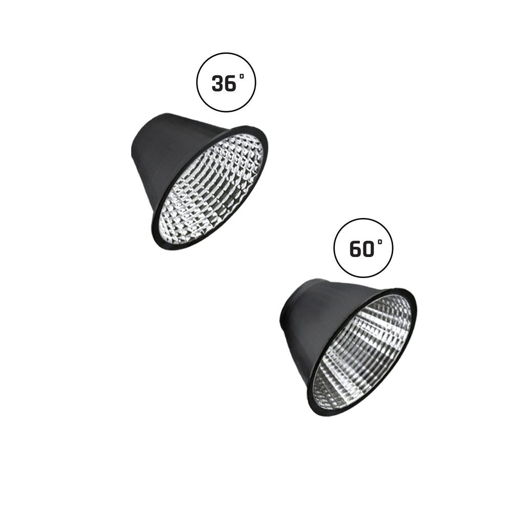 Faretto LED incasso Andromeda Spectrum nero, 3000 lumen, 3000K, IP20, CRI &gt;90, angolo di radiazione 36°/60°, 15-27W regolabile