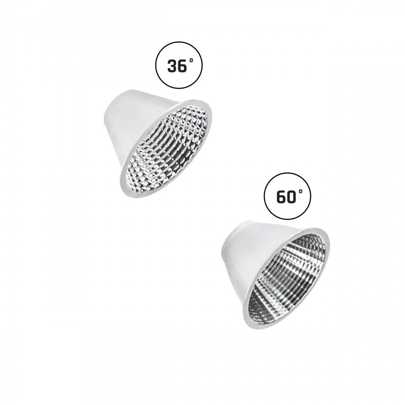 Spectrum Andromeda LED ra>90 3000 lumen 3000K 15-27W bianco caldo IP20 design bianco angolo del fascio 36-60 gradi 2 anni di garanzia