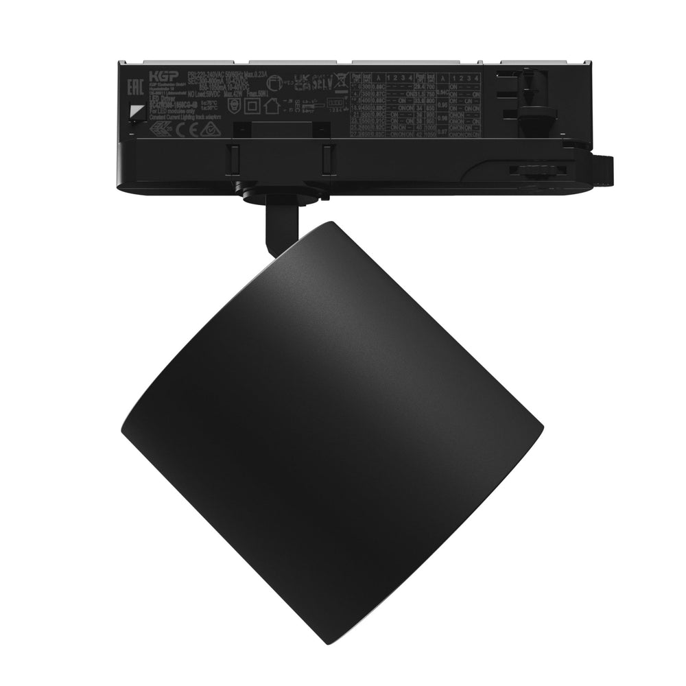 Spectrum artemida maxi LED 42W 3000K lampada da soffitto nera, CRI &gt;90, 4500 lumen, IP20, 36-60 gradi, 2 anni di garanzia