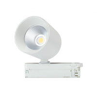 Faretto LED Artemida Maxi di Spectrum bianco 42W 3000K >90 CRI 4500 lumen IP20 montaggio su binario trifase