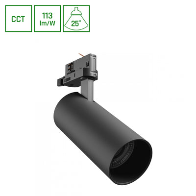 Plafoniera Binario Spectrum Andromeda Prime 24W 6000K 1800 lumen CCT regolabile 25° IP20 uso interno