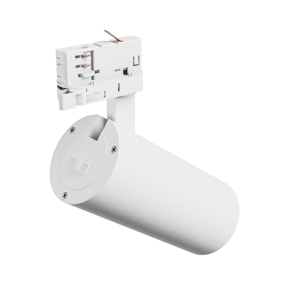 Spectrum andromeda prime tracklight 3F CCT 24W bianco 6000K 2700 lumen 25 gradi uso interno IP20 230V sistema di montaggio monofase