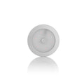 Spectrum cabinet round LED light 2.9W 4000K 12V surface mount with PIR sensor Silver IP20
