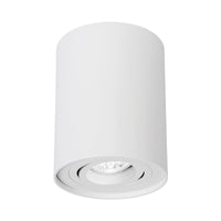 Spectrum CHLOE GU10 white adjustable spotlight for indoor, IP20 aluminum, 250V, surface mounting, 17000 hours lifespan