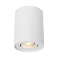 Spectrum CHLOE GU10 white adjustable spotlight for indoor, IP20 aluminum, 250V, surface mounting, 17000 hours lifespan