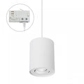 Spectrum CHLOE GU10 bianco binario trifase, regolabile, IP20 corpo in alluminio 250V, uso interno 93x124 mm