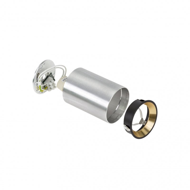 Spectrum Chloe Mini P20 LED spot argento 4000K 250V, GU10, 17000 ore di durata, IP20, montaggio superficiale