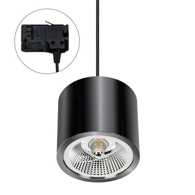 Spectrum LED railspot AR111 GU10 3-phase black 220-240V
