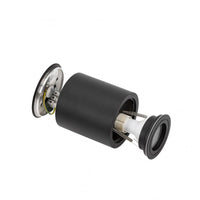 Spot LED rotondo nero Spectrum CHLOE GU10 IP65 per uso interno, alloggiamento in alluminio, 250V, 17000 lumen, montaggio superficiale