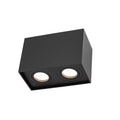 Spot regolabile nero 2xGU10 IP20 Chloe Duo di Spectrum, struttura in alluminio, 250V, uso interno