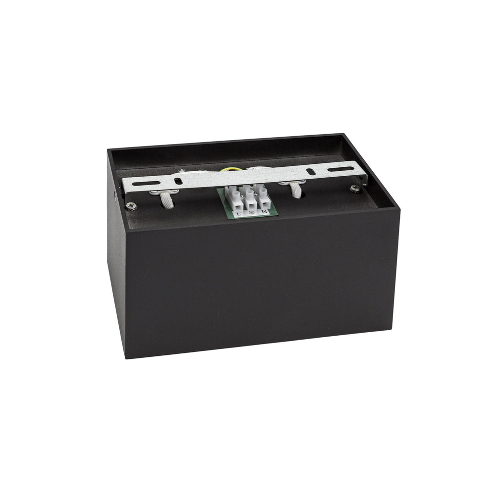 Spot regolabile nero 2xGU10 IP20 Chloe Duo di Spectrum, struttura in alluminio, 250V, uso interno