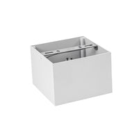 Spectrum CHLOE AR111 GU10 faretto LED quadrato, IP20, bianco, corpo in alluminio, 250V, uso interno, lunga durata