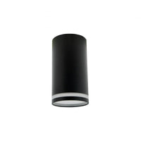 Chloe ring da superficie GU10 230V fare spotlight LED nero Spectrum - IP20, struttura in alluminio, montaggio a superficie