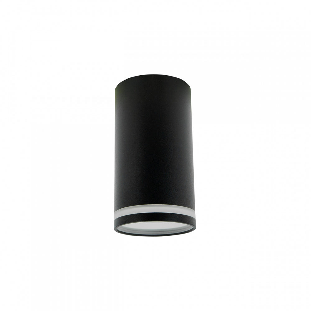Chloe ring da superficie GU10 230V fare spotlight LED nero Spectrum - IP20, struttura in alluminio, montaggio a superficie