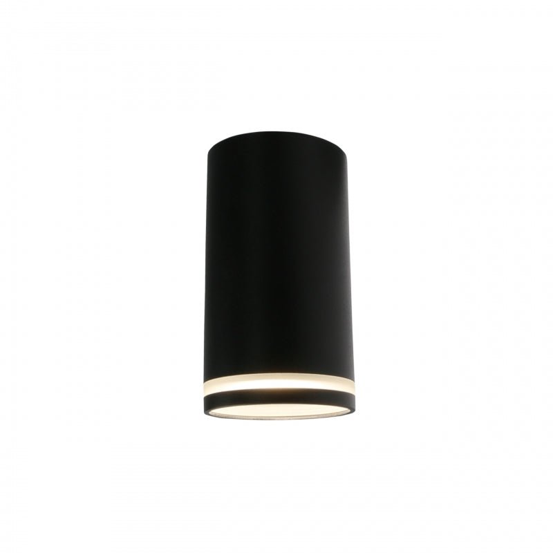 Chloe ring da superficie GU10 230V fare spotlight LED nero Spectrum - IP20, struttura in alluminio, montaggio a superficie