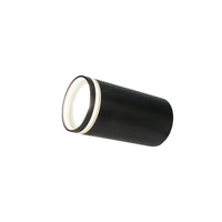 Chloe ring da superficie GU10 230V fare spotlight LED nero Spectrum - IP20, struttura in alluminio, montaggio a superficie
