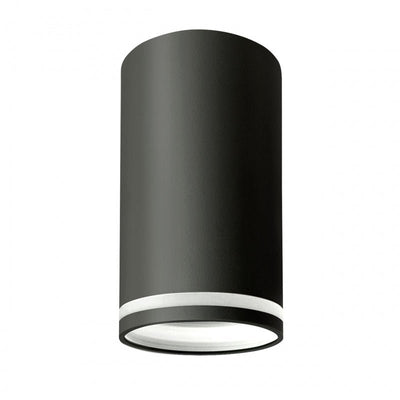 Chloe ring da superficie GU10 230V fare spotlight LED nero Spectrum - IP20, struttura in alluminio, montaggio a superficie