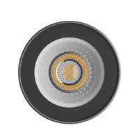 Spectrum CHLOE GU10 250V IP44 LED downlight nero, 70x90mm, alloggiamento in alluminio, impermeabile, uso interno, installazione semplice