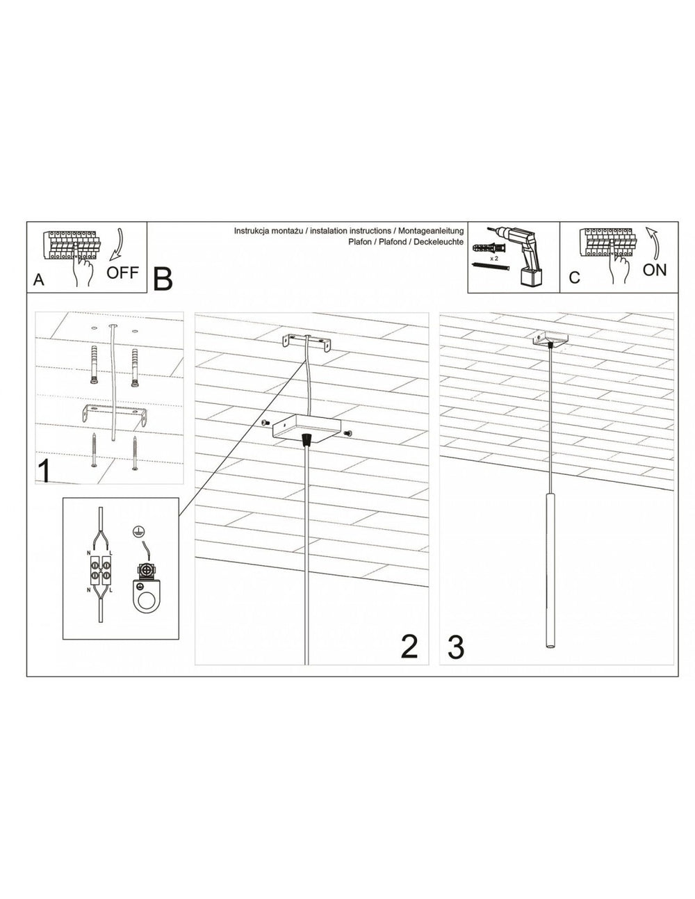 Sollux LED hanglamp wit PASTELO 1x G9 fitting, mat goud messing, 50W max.