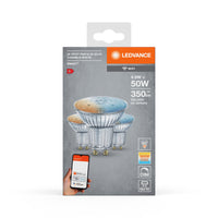 Smart+ WiFi GU10 Faretto LED 5W 350 lumen 45D 2700K-6500K bianco dimmerabile sostituisce 40W