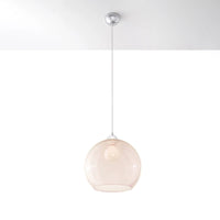 Sollux Lighting BALL lampada a sospensione LED, 220-240V, IP20, max 50W, finitura Oro Champagne Opaco, CE RoHS