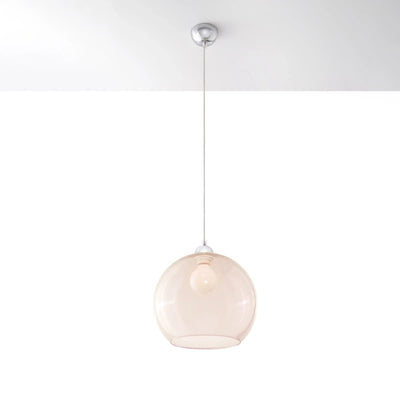 Sollux Lighting BALL LED pendant light, 220-240V, IP20, 50W max, Matte Gold Champagne finish, CE RoHS