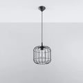 Sollux Lighting CELTA lampada a sospensione Nera, alluminio, IP20, 220-240V, max 50W LED, CE RoHS