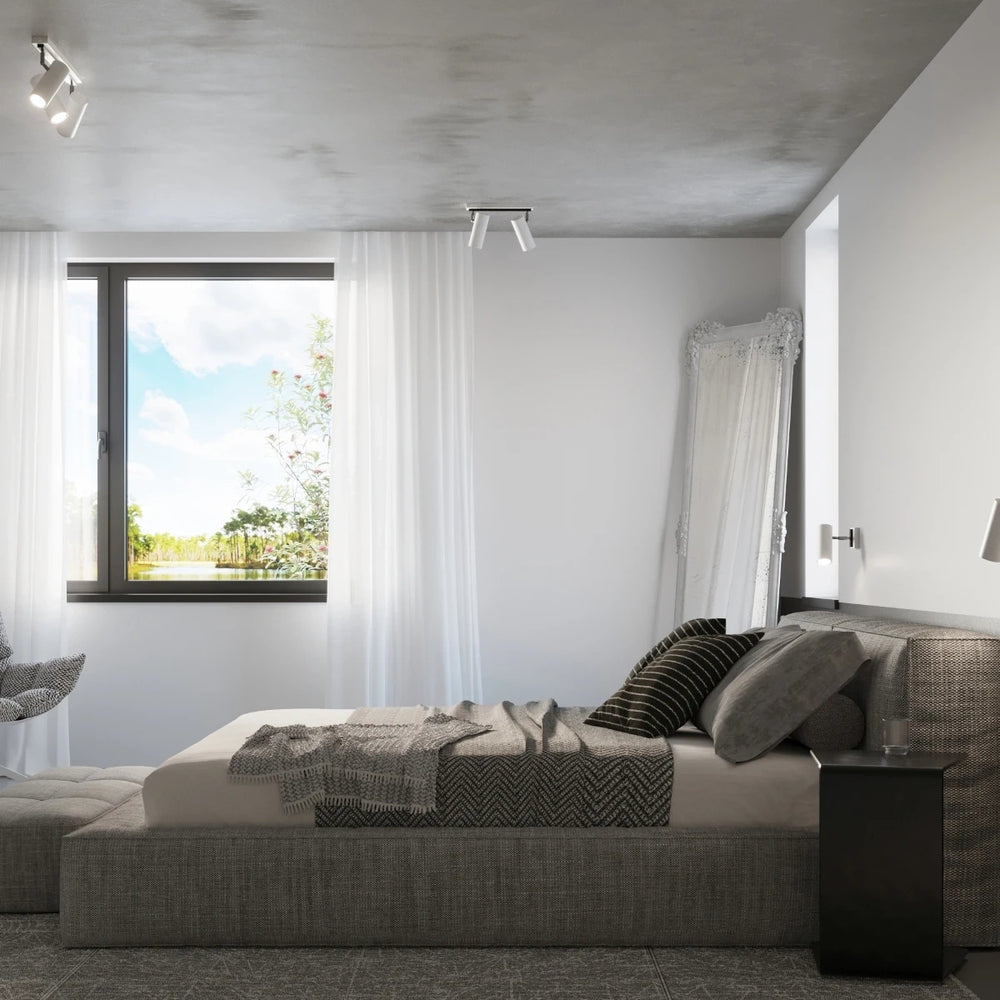 Sollux Lighting DIREZIONE LED wall lamp White, Aluminium, IP20, 220-240V, max 50W, CE RoHS