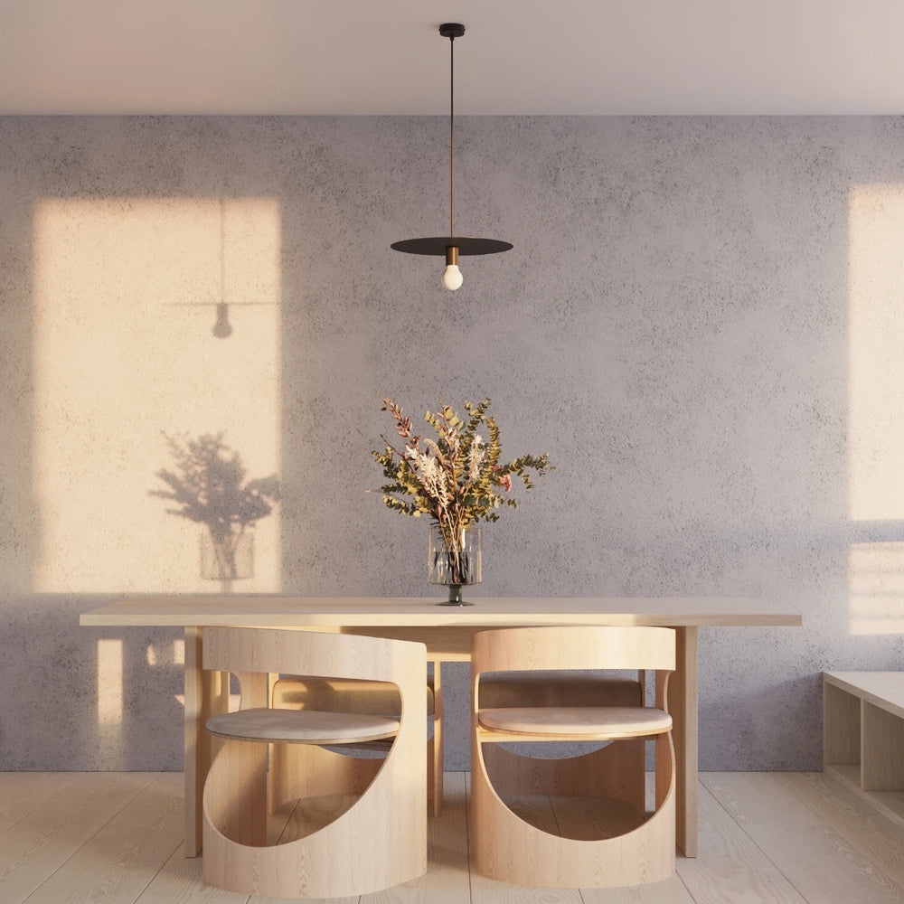 Sollux Lighting FLAVIO lampada a sospensione, Nero, alluminio, IP20, 220-240V, max 50W LED, certificata CE RoHS