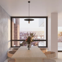 Sollux Lighting FLAVIO lampada a sospensione, Nero, alluminio, IP20, 220-240V, max 50W LED, certificata CE RoHS