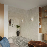 Sollux Lighting GLOBE ceramic wall lamp, E27 socket, White finish, IP20, 220-230V, 145x180x110mm