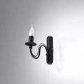 Lampada a sospensione Sollux Lighting EDISON Bianca, pronta per LED, IP20, 220-240V, lampada a sospensione moderna CE RoHS