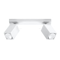 Sollux Lighting Faretto LED da soffitto MERIDA 2 x GU10, IP20, Alluminio Oro Opaco, 220-240V, CE RoHS