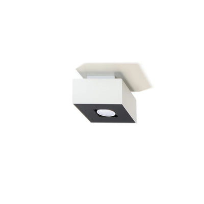 Sollux Lighting Faretto LED da soffitto MONO 1 Bianco, IP20, Alluminio, 50W max, 220-240V, CRI 80, CE RoHS