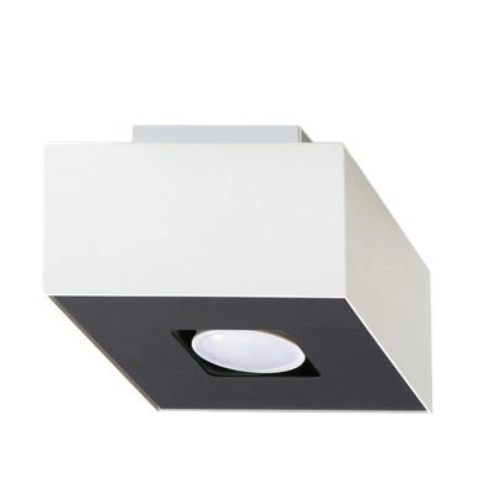 Sollux Lighting Faretto LED da soffitto MONO 1 Bianco, IP20, Alluminio, 50W max, 220-240V, CRI 80, CE RoHS
