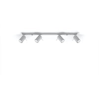 Sollux Lighting Faretto LED da soffitto RING, 4xGU10, IP20, alluminio oro opaco, 220-240V, CE RoHS
