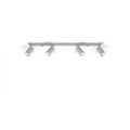 Sollux Lighting Faretto LED da soffitto RING, 4xGU10, IP20, alluminio oro opaco, 220-240V, CE RoHS