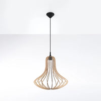 Lampada a sospensione LED Sollux Lighting ELZA con portalampada E27, IP20, 220-240V, Alluminio Oro Opaco